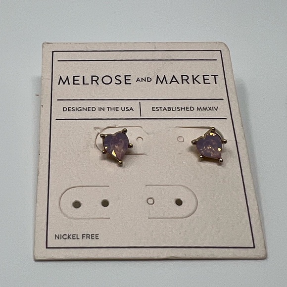 Melrose & Market Pink Earrings | NWT - Picture 5 of 5